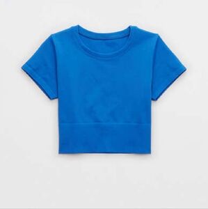 OFFLINE By Aerie Sidewalk Seamless Cropped T-Shirt
